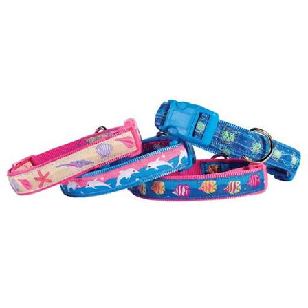 ESC Seaside Collar Fish Rosa - Scarfes, Charms & Halsbandssmycken, Draglinor, Läder- & Textilhalsband på Doggie.se