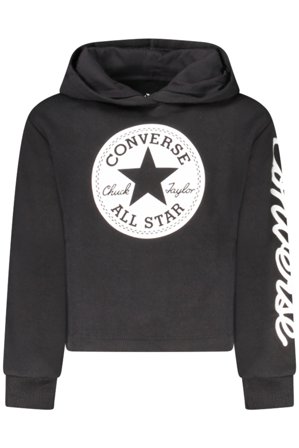 Converse Felpa Senza Zip Bambina Nero