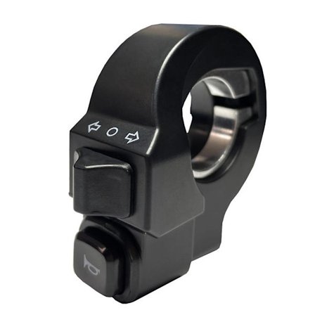 E-cykel 2 i 1 horn Blinkersbrytare Knapp Elcykeldelar Tillbehör Motorcykel E-cykel E