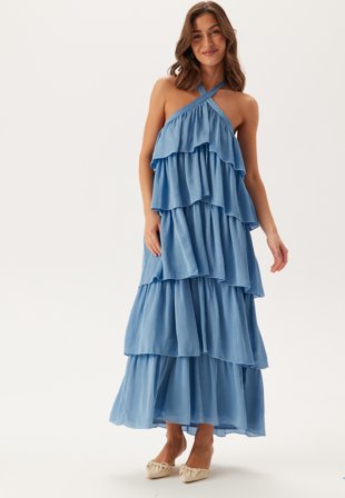 VILA Vifiluka H/N S/L ANKLE DRESS Tøj