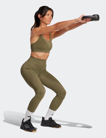 adidas Performance Pwi Rib Ms - Khaki green - A/B S