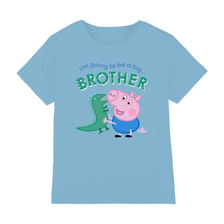 Greta Gris Barn/Kids Storebror Georg T-shirt 12-13 År