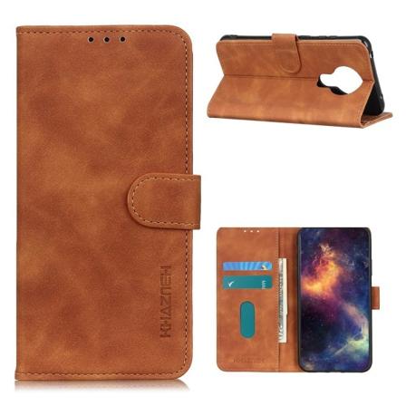 Nokia 3.4 - Khazneh Retro Fodral - Brun Brown Brun
