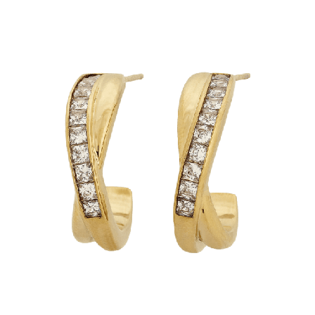 Edblad Andorra Creoles Duo L Gold Smycken & klockor Dam Guld ONESIZE