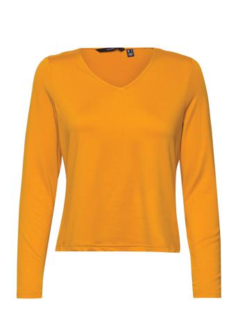 Vmzera Ls Top Jrs Lt Orange Vero Moda