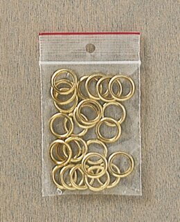Messingringe 24 Stück