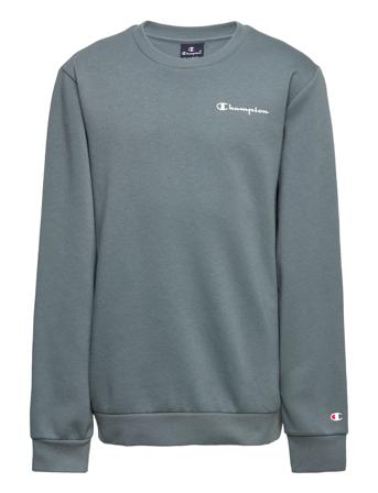 Crewneck Sweatshirt Sweat-shirt Genser Blå Champion