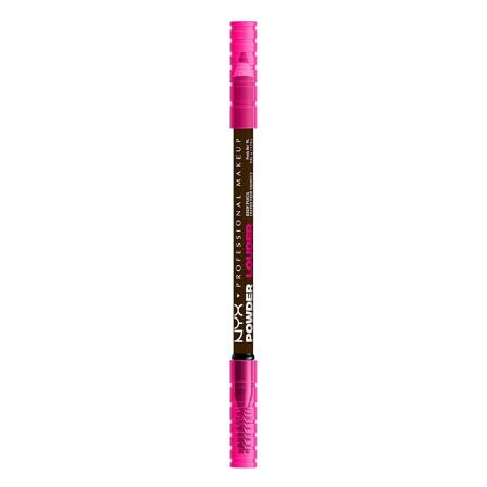 NYX PROFESSIONAL MAKEUP Powder Louder 06 Ash Brown brynpen, Makeup, Øjenbryn, Øjenbrynsblyanter