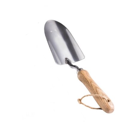Trädgårdsredskap, trädgårdsmaterial, rostfritt stål spade för plantering av blommor och ogräsrensning, trädgårdsmaterial (tsubaki trädgårdsspade med 