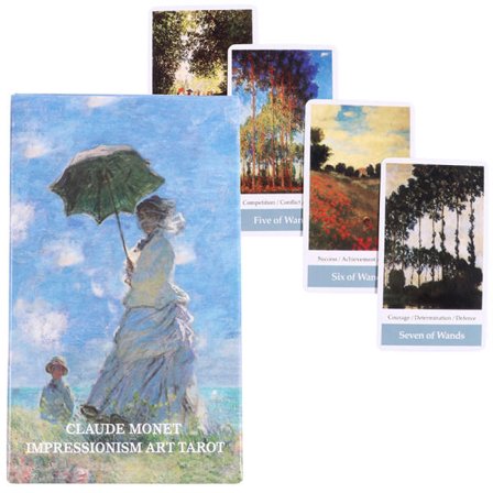 IC Impressionism Art Tarot Prophecy Divination Deck Familiefest B
