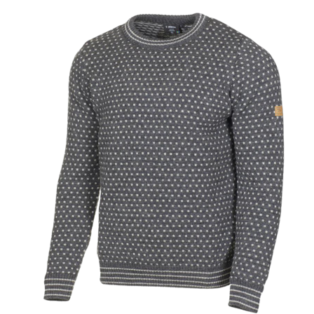 Ivanhoe of Sweden M's Sverre Crewneck Grey