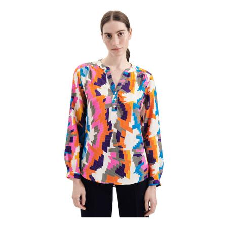Seidensticker Slip Over Blouse Regular fit , Roze , Dames , Maat: XS