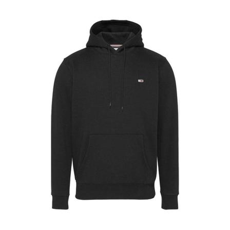 Tommy Jeans essential fleece hoodie Sort, Herre
