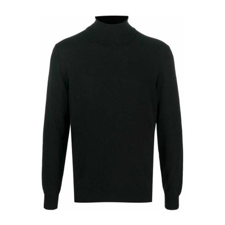 Laneus Turtlenecks Sort, Herre Rullekraver
