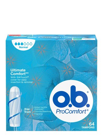 o.b. O.b. Procomfort Normal, 64 St - White - 64 PCS