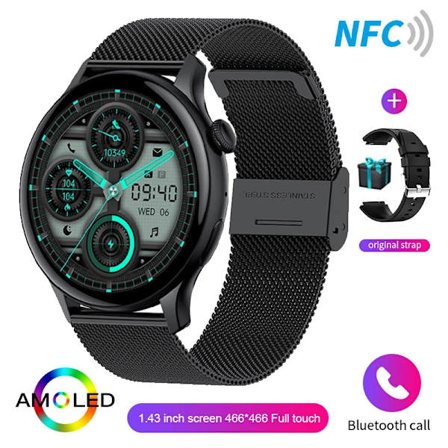 HYTRON Smartwatch Dam 466*466 AMOLED 1.43 "