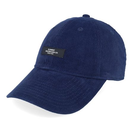 Element - Blau unconstructed Cap - Fluky Corduroy Cap Naval Academy Dat Cap / Unstructured @ Hatstore