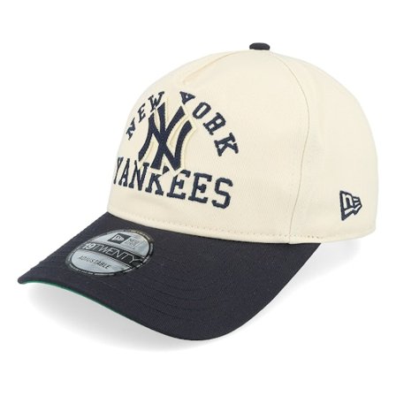 New Era - MLB Beige adjustable Cap - New York Yankees Heritage Pc 9TWENTY Light Terracotta A-Frame Adjustable @ Hatstore