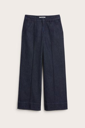 Kappahl | Dżinsy wide high waist | Ciemny dżins