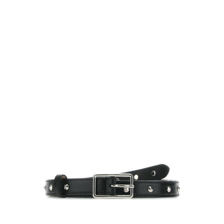 Alexander Mcqueen - Skärp - Svart - Dam - Storlek: 80 Cm, Dam, Storlek: 80 CM