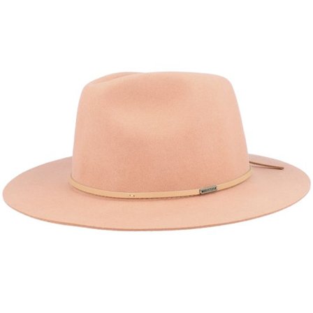 Brixton - Beige fedora Hatt - Wesley Italian Clay Fedora @ Hatstore