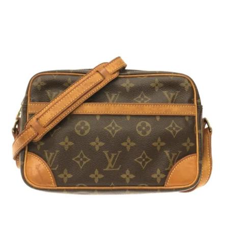 Louis Vuitton Vintage, Pre-owned Canvas louis-vuitton-bags Bruin, Dames, Maat:ONE Size