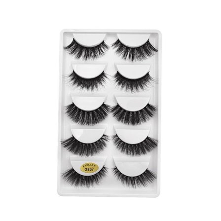 Lösögonfransar 3D-Minkhår (5-par) av klassiska Patie-Minerals