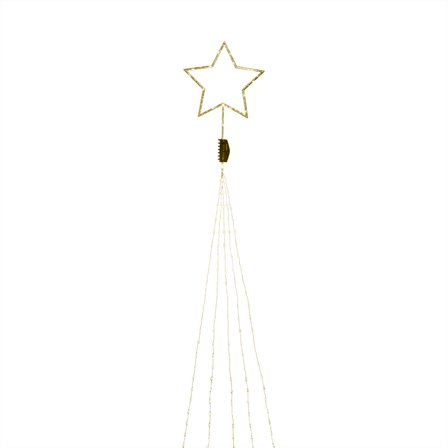 Konstsmide 6315-880 Juletreslynge med toppstjerne Gull, Belysning
