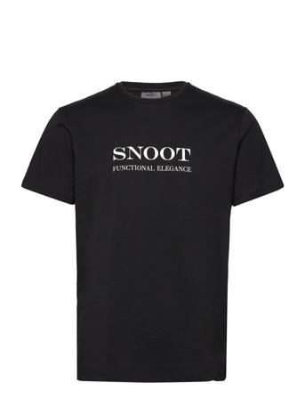 Budoni Ss Tee M T-shirts Short-sleeved Svart SNOOT*Betinget Tilbud