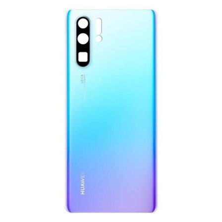 Batteriskal Huawei P30 Pro Back Cover Ersättningskameraobjektiv Pearly Blue