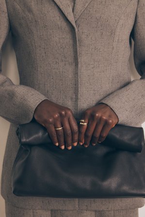 NA-KD 2er-Pack verdrehte Ringe - Schmuck - Gold - Medium/Large