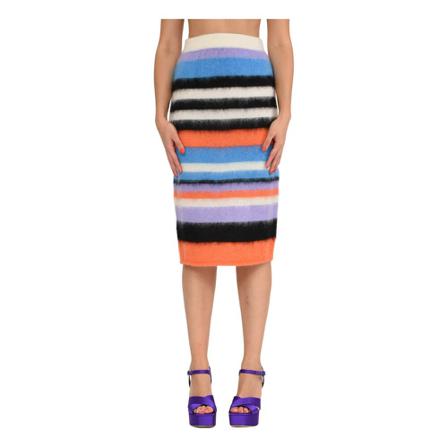 Roberto Collina Midi Skirts Blå, Dame