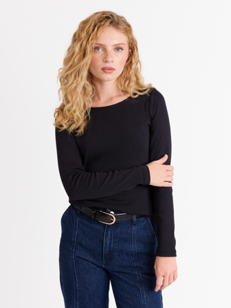 Jean Paul Femme - Selda genser - Dame - Svart - Gensere & Cardigans - L