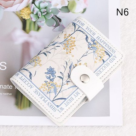 Kortplatser Kredit Bank ID Kort Hållare Väska Organizer Badge Card