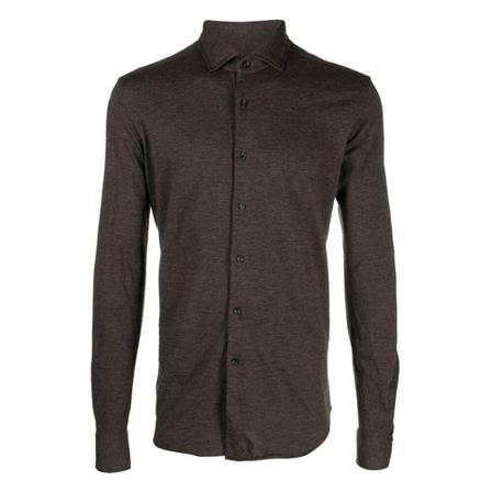 Xacus Casual Shirts brun, Herr, Herr, Storlek: L
