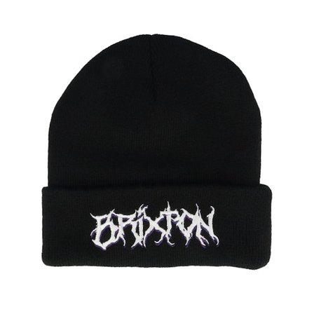 Brixton - Svart cuff Beanie - Void Hunter Watch Cap Beanie Black Cuff @ Hatstore