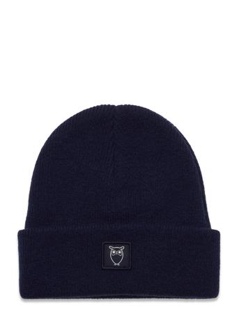 Wool Beanie - Gots Accessories Headwear Hats Beanies Navy Knowledge Cotton Apparel