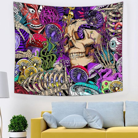 Kranietæppe Svampevægtæppe Skeletvægtæppe Æstetisk Bånd