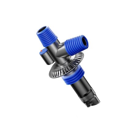 Forlænget Gulvafløbs T-Stykke til Vaskemaskine - Anti-Lugt og Overløbssikring, Kompatibel med Forskellige Mærker Blue