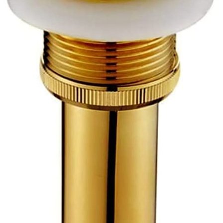 Korkea laatuinen ruostumattomasta teräksestä ja messingistä valmistettu taittuva allas ilman ylivuotoa.