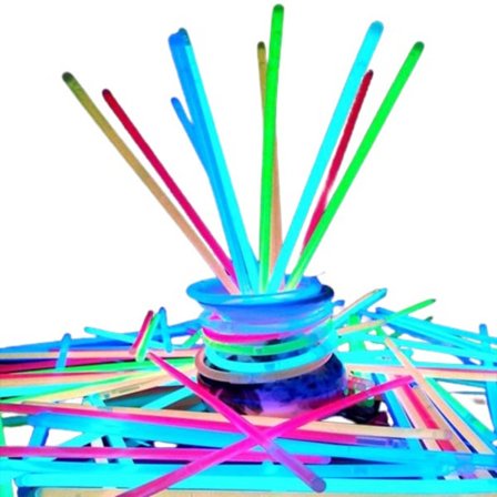 Juhla Fluoresenssi Light Glow Sticks Rannekorut Kaulakorut Neon Hääihin Juhla Glow Sticks Kirkas Värikäs Glow Stick