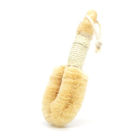 Sisalborste, Duschborste för Ryggen, Torr Kroppsborste, Anti Cellulitborste, Cellu