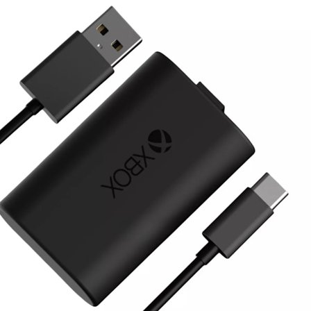 Genopladeligt Batteri + USB-C Kabel - Ekstern Batteripakke - Til Xbox Series S, Xbox Series X
