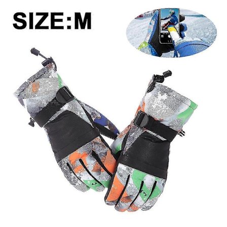 Ski Snowboard Handsker, Vandtætte Vintervarme Handsker, Koldt Vejr Touchscreen Snehandsker