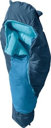 VAUDE Alpli Adjust 400 Syn Children synthetic sleeping bags Blue Left