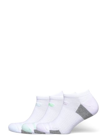 New Balance Performance Cushioned No Show 3 Pack - White - L