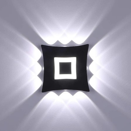 18W moderni COB LED-seinävalaisin sisä- ja ulkokäyttöön, IP65-vedenkestävä