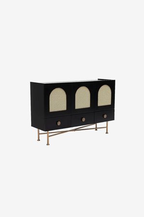 Homitis - Skjenk Ava - Svart - Skjenker & sideboards - Fra Homeroom