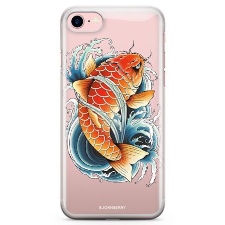 Bjornberry iPhone 7 TPU Skal - Koifisk