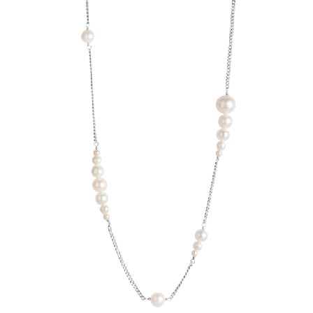 ENAMEL Copenhagen Necklace, Carmen Halsband Dam Silver ONESIZE